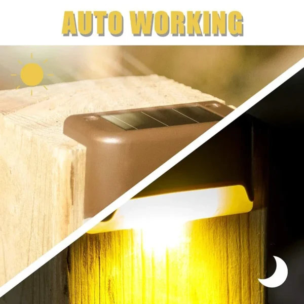 auto outdoor solar lights